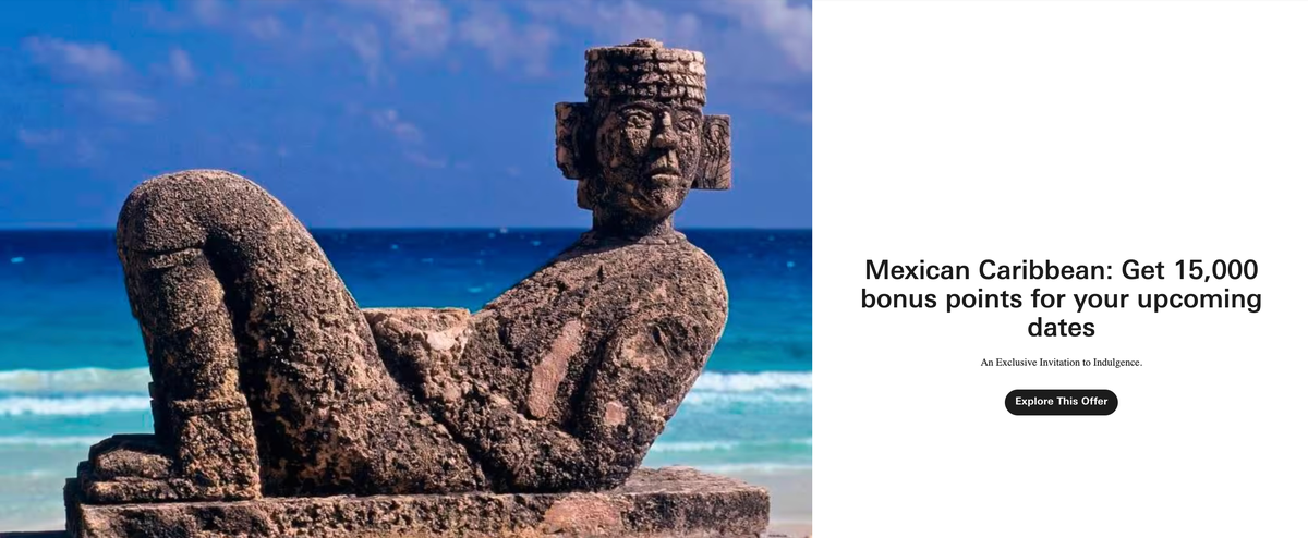 Marriott Bonvoy 15k points Mexico 2025