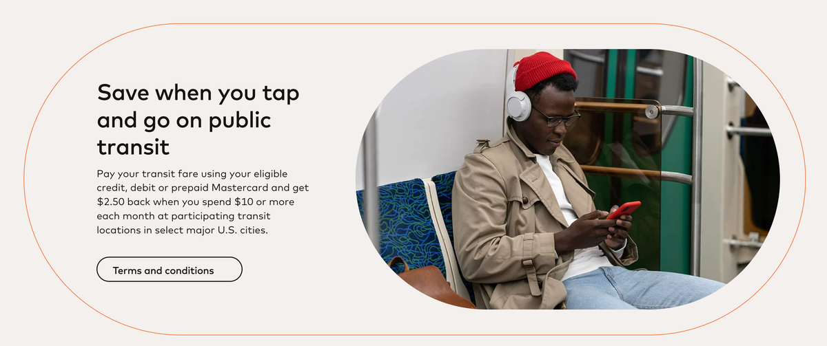 Mastercard Public Transit Benefit