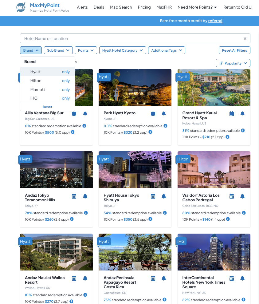 MaxMyPoint Homepage
