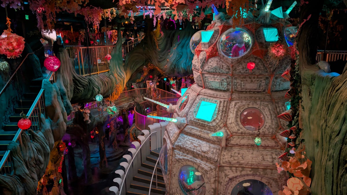 Meow Wolf Denver Convergence Station Numina alien forest