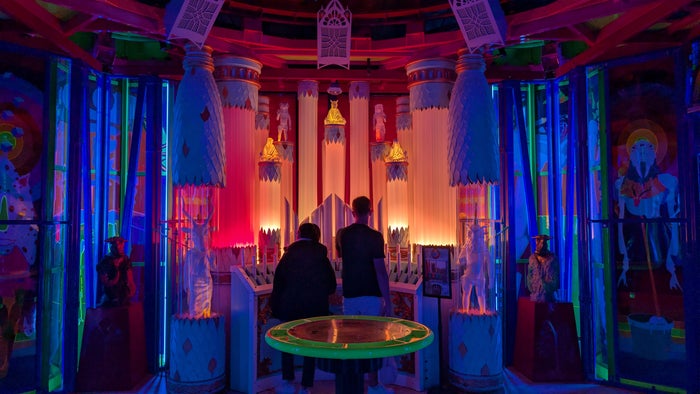 Meow Wolf Denver Convergence Station interactive organ