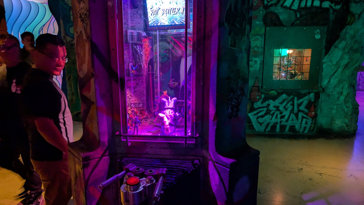 Meow Wolf Denver Convergence Station rat arcade