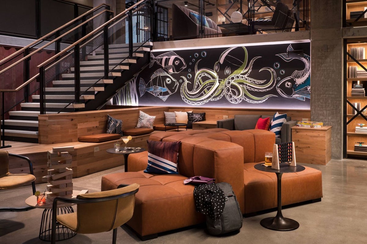 Moxy Dublin Docklands Lobby