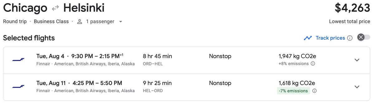 Screenshot 2025 06 16 at 12.44.06 PM RT Finnar Busines Class