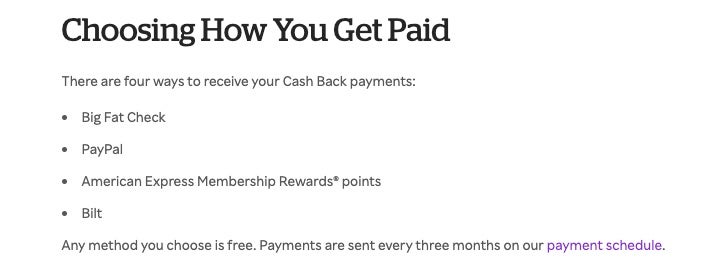Rakuten Bilt cash out