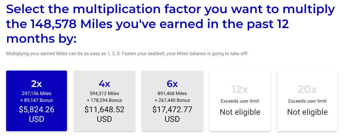 flying blue multiplier promo