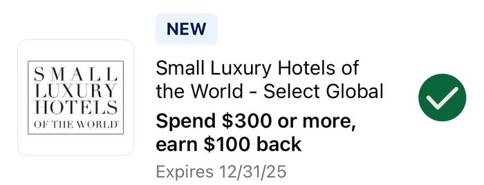 SLH Amex Offer