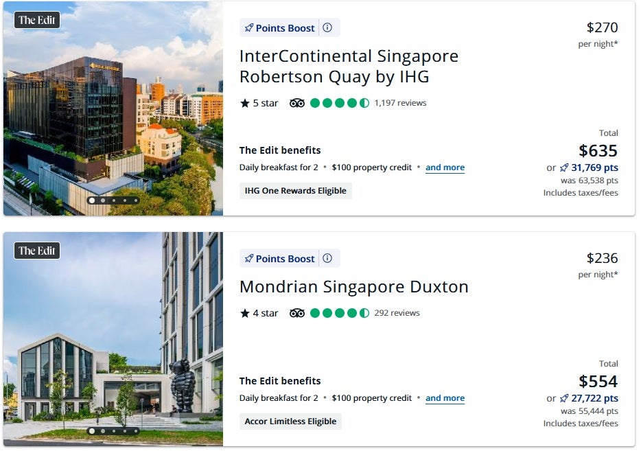 The Edit Hotels Singapore