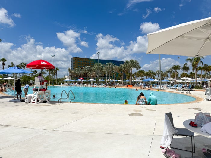 Universal Stella Nova Hotel Pool area Epic Universe Image Credit Chris Hassan