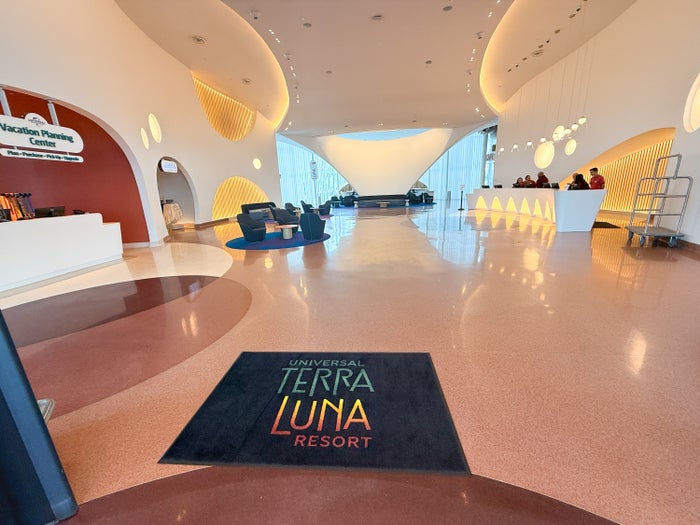 Univeral Terra Luna Hotel lobby Epic Universe Image Credit Chris Hassan