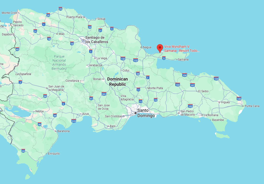Viva V Samana Google Maps