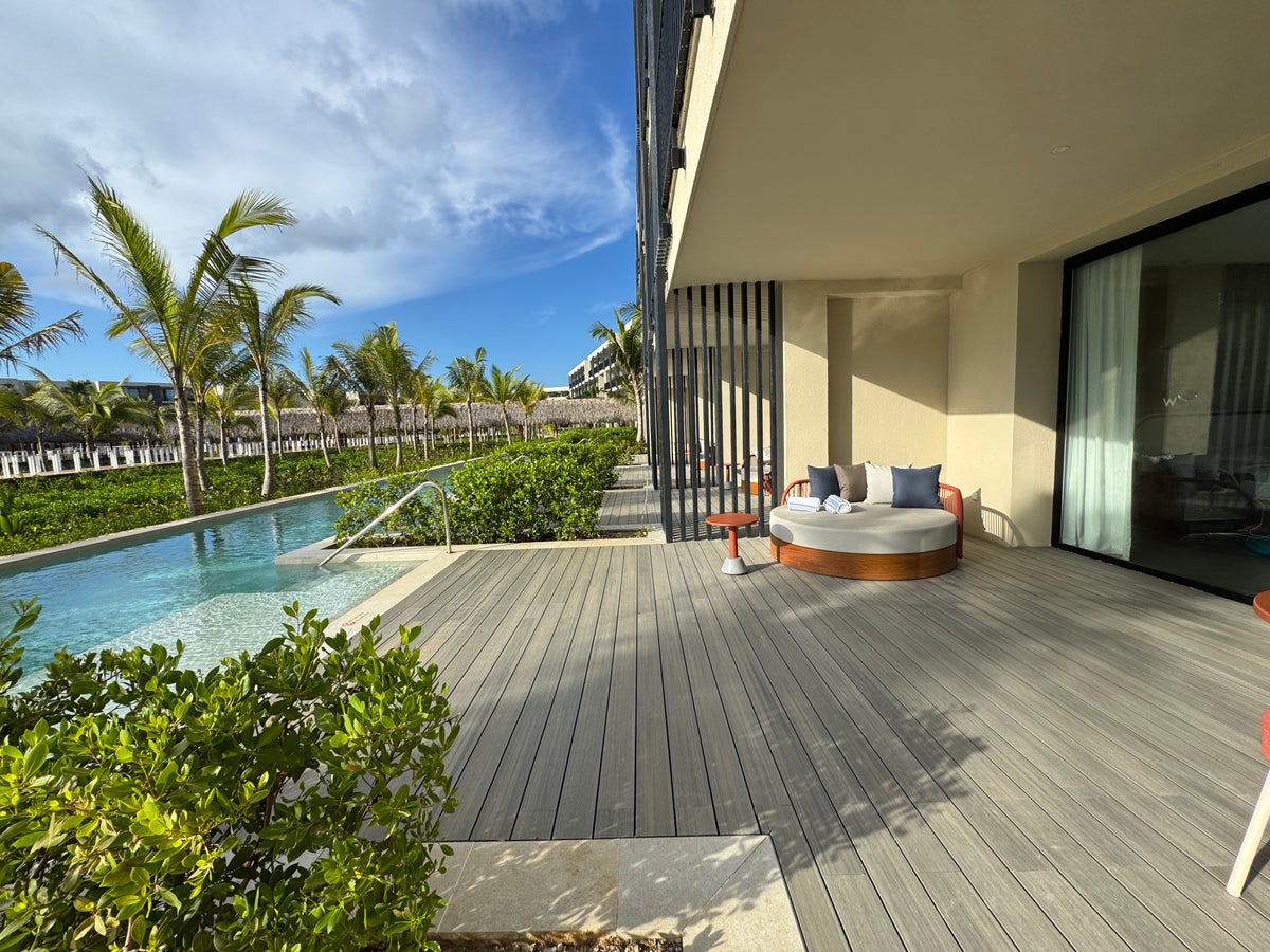 W Punta Cana Patio deck