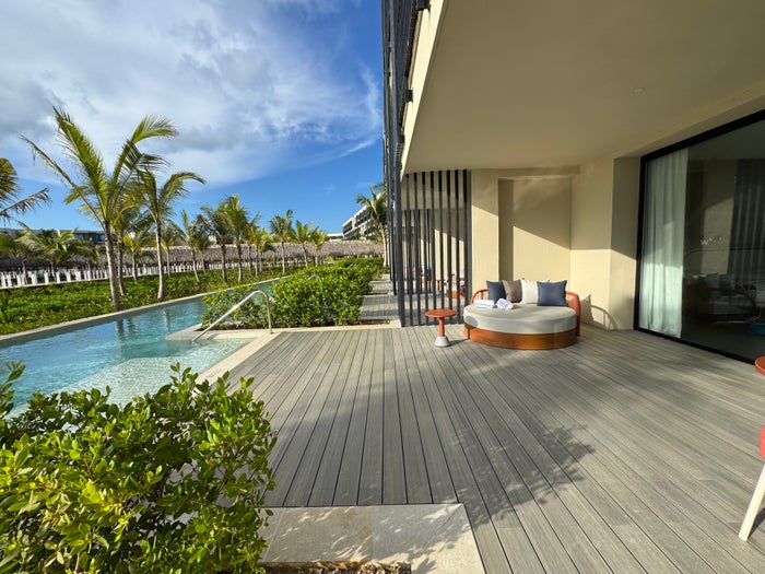 W Punta Cana Patio deck