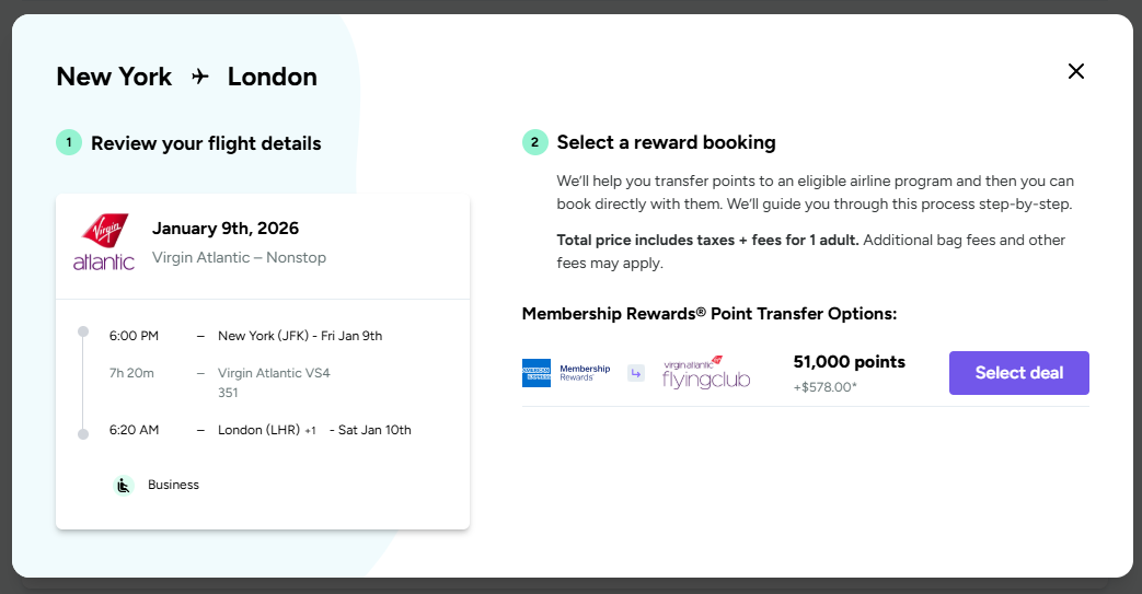 Point.me booking point.me flight results detail