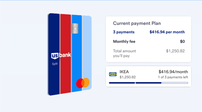 us bank split card