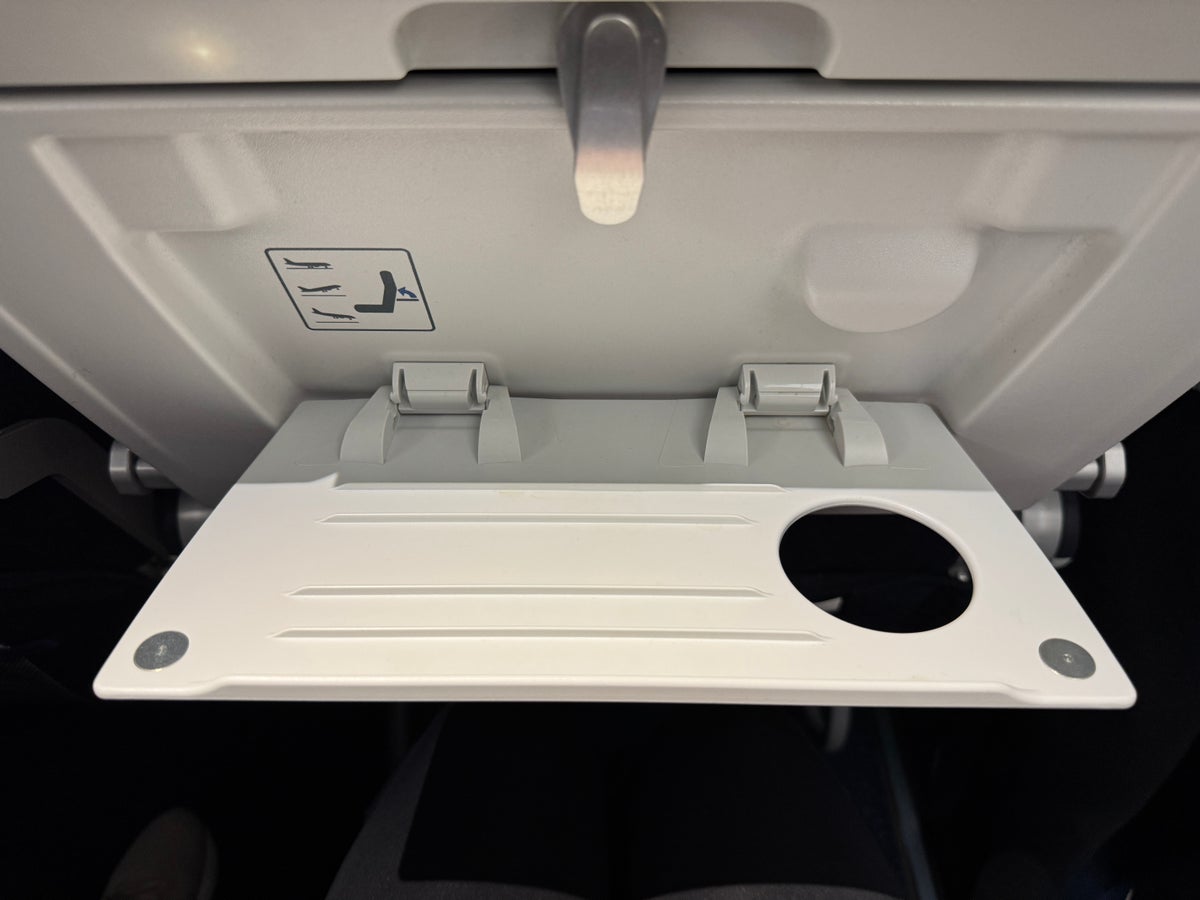 Air France A350 900 IAH CDG economy mini tray table Air France A350 900 IAH CDG economy mini tray table