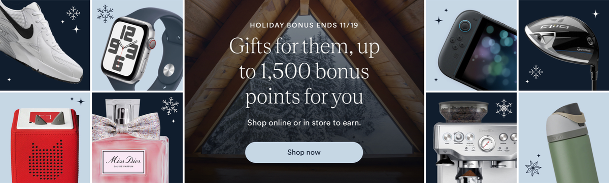 Alaska shopping portal bonus November 2025