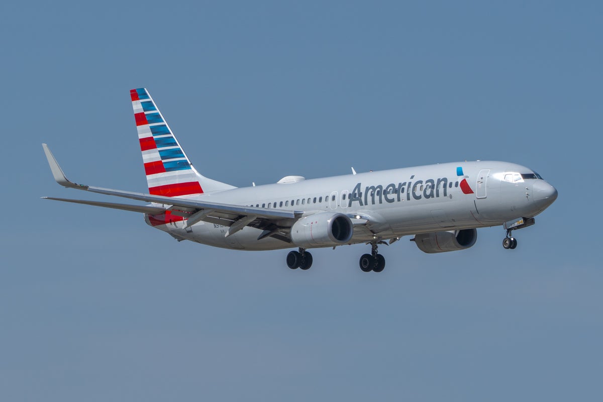 American Airlines plane