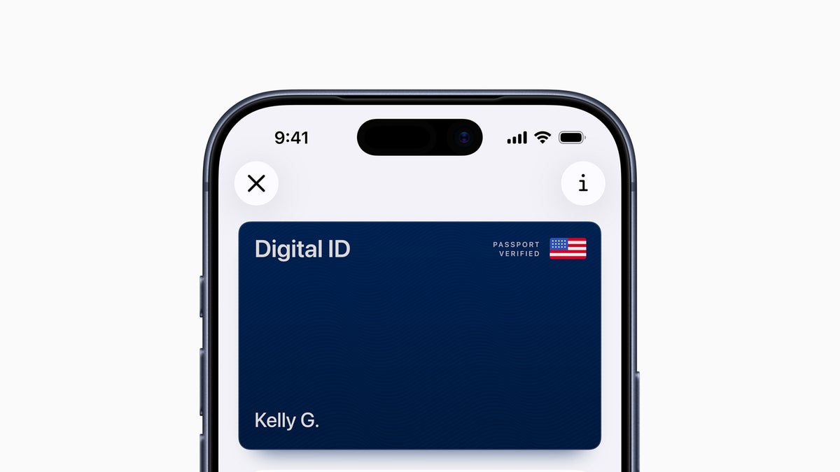 Apple Passport Digital ID wallet