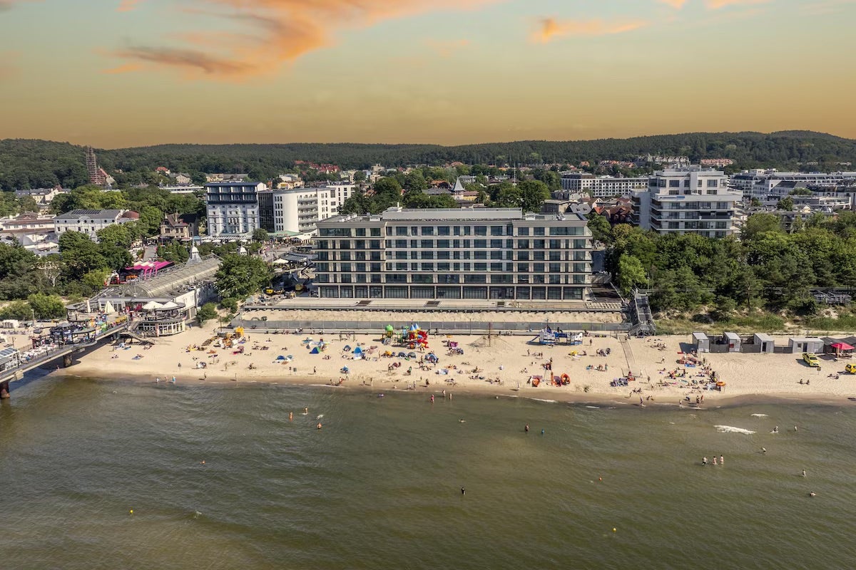 Baltic View Resort aerial view