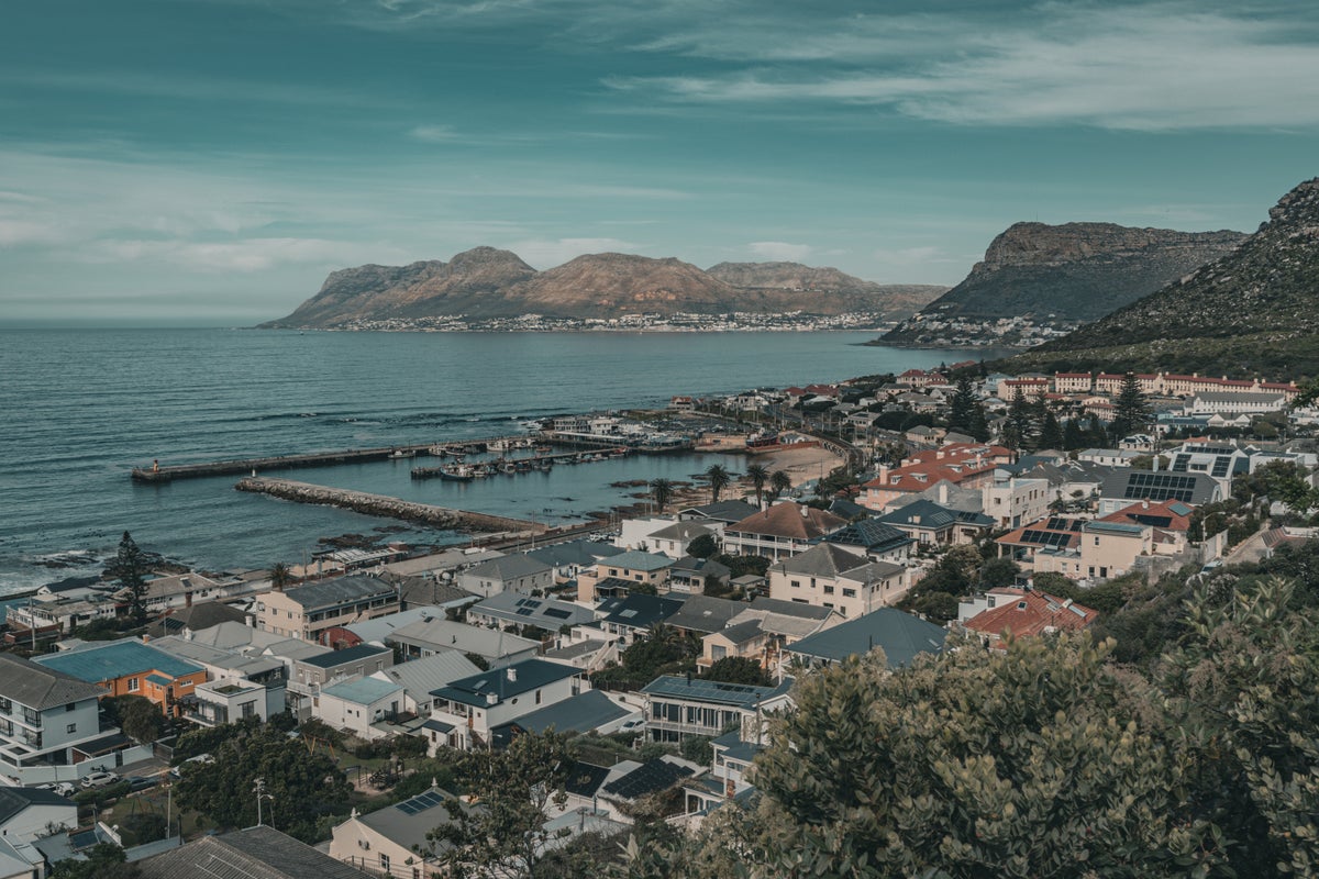 Cape Town South Africa Boyes Drive viewpoint