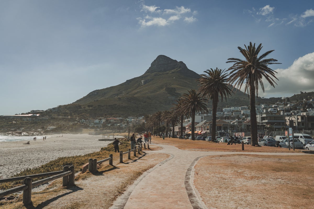 Cape Town South Africa Camps Bay beach Cape Town South Africa Camps Bay beach