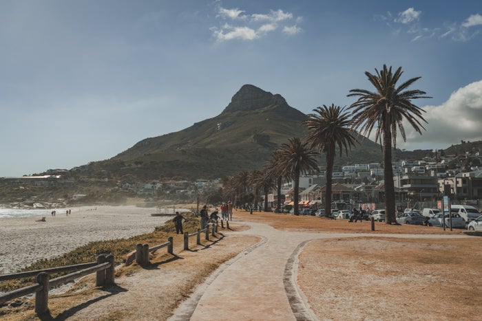 Cape Town South Africa Camps Bay beach