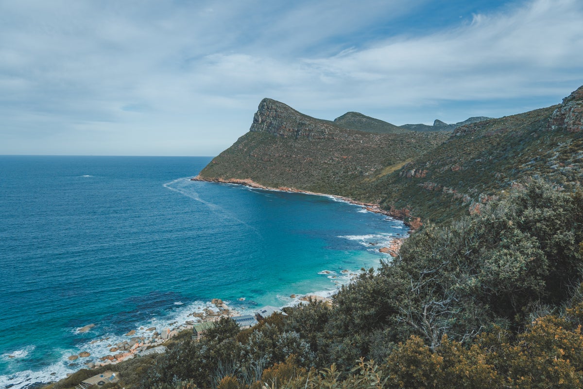 Cape Town South Africa. Glencairn Beach Cape Town South Africa. Glencairn Beach