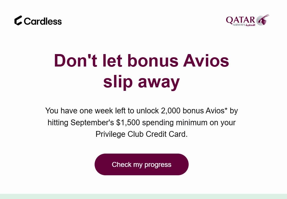 Cardless Offer Cardless Offer