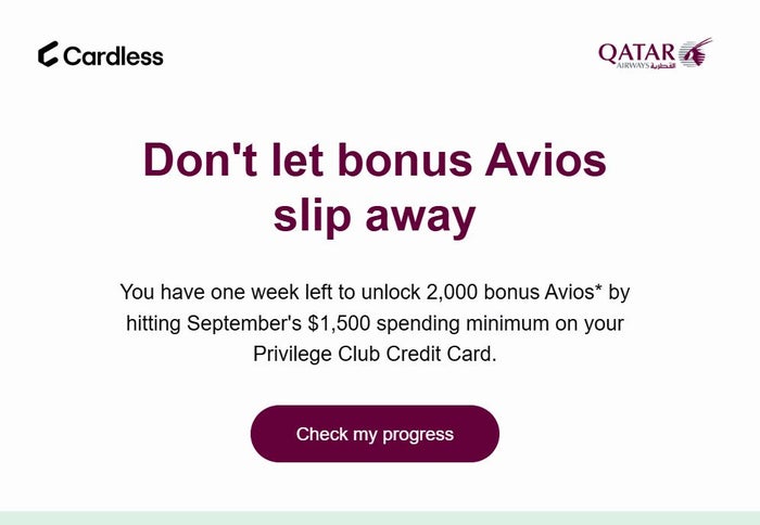 Cardless Offer