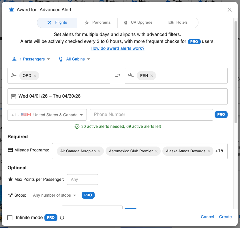 Creating An Award Alert in AwardTool
