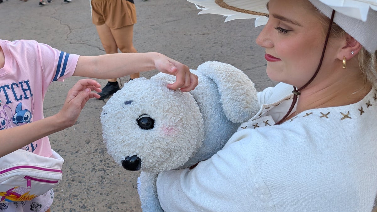 Disney’s Animal Kingdom Merry Menagerie baby seal Disney's Animal Kingdom Merry Menagerie baby seal