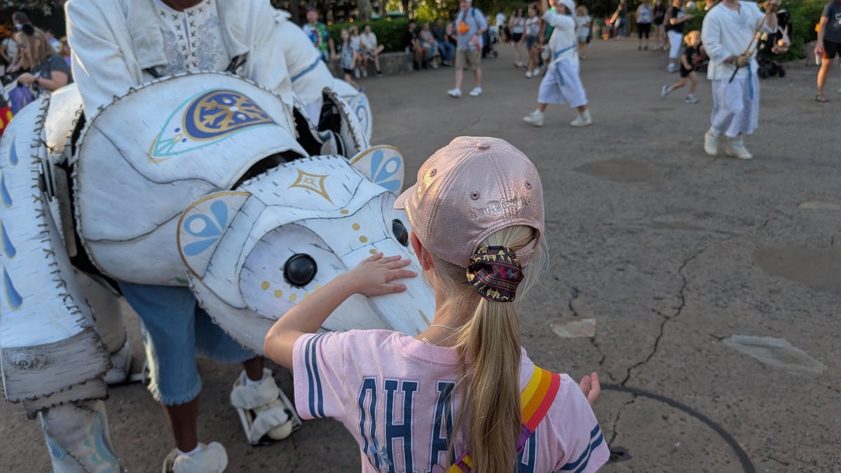 Disney’s Animal Kingdom Merry Menagerie polar bear Disney's Animal Kingdom Merry Menagerie polar bear