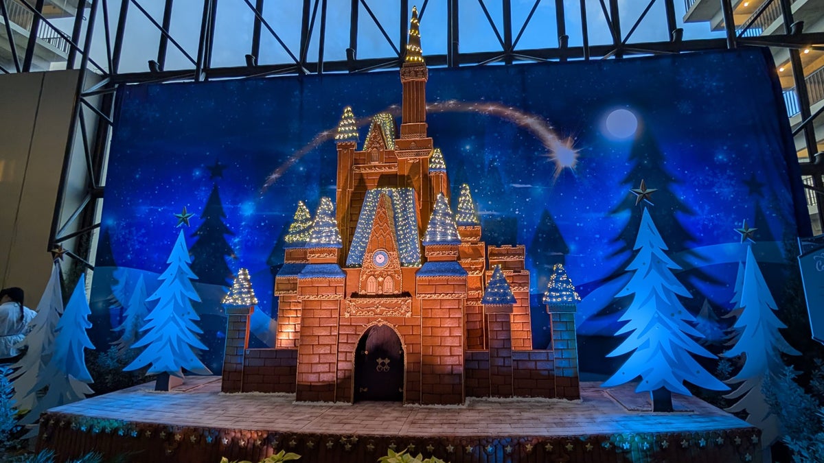 Disney’s Contemporary Resort gingerbread house 2024 Disney's Contemporary Resort gingerbread house 2024