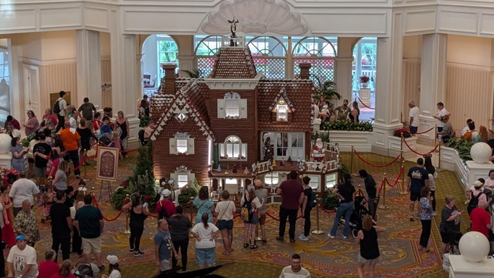 Disney's Grand Floridian Resort & Spa 2024 gingerbread house