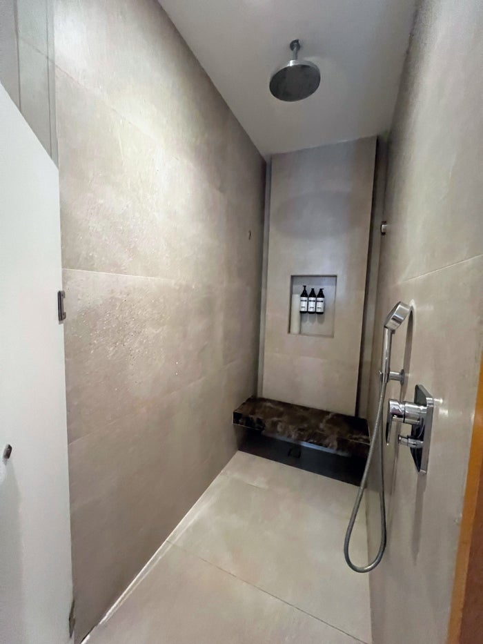 Dreams Bahia Mita guest room shower Dreams Bahia Mita guest room shower