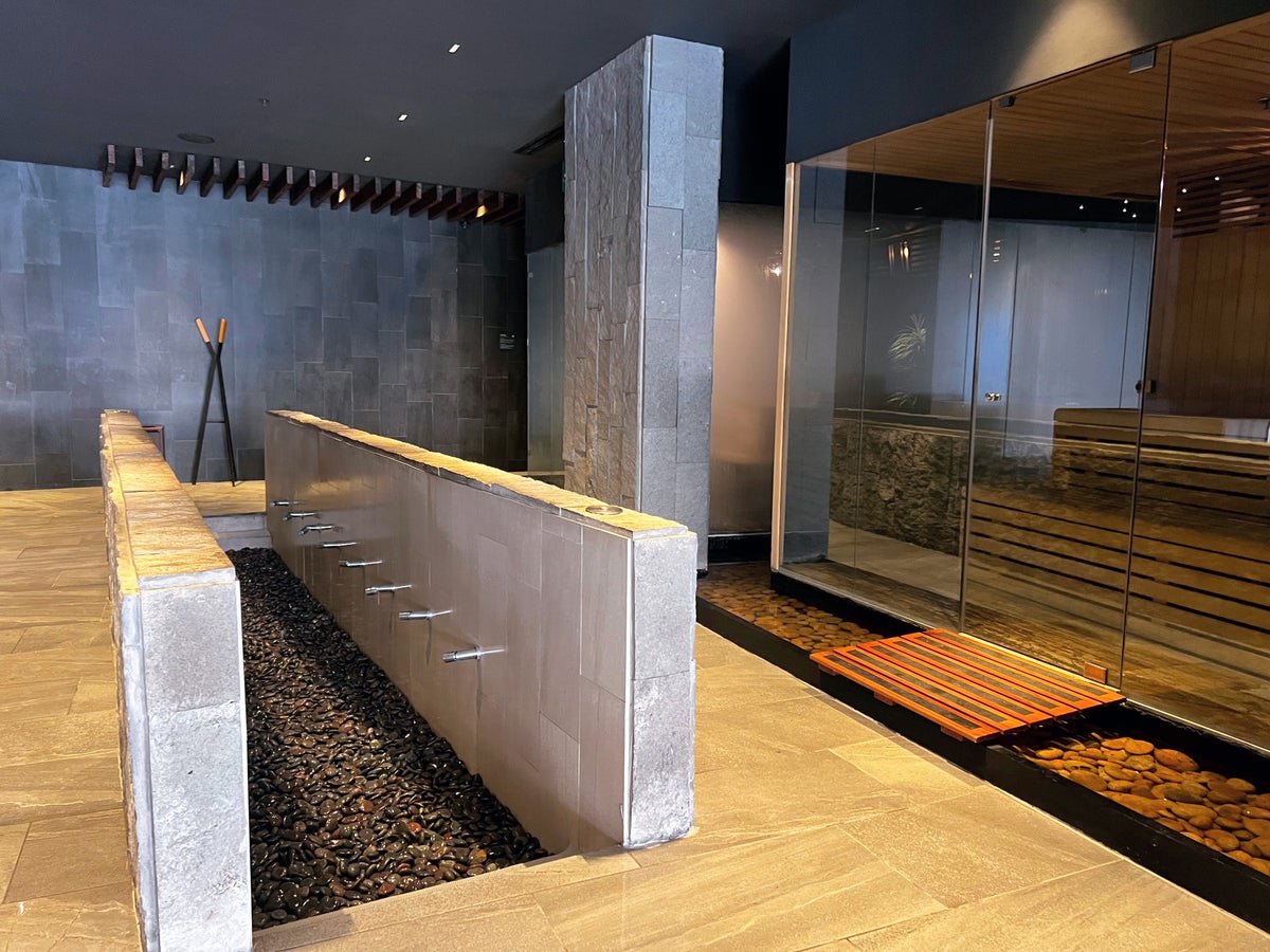 Dreams Bahia Mita spa hydrotherapy sauna and stone walk