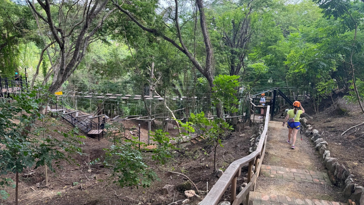 Dreams Bahia Mita zip line course