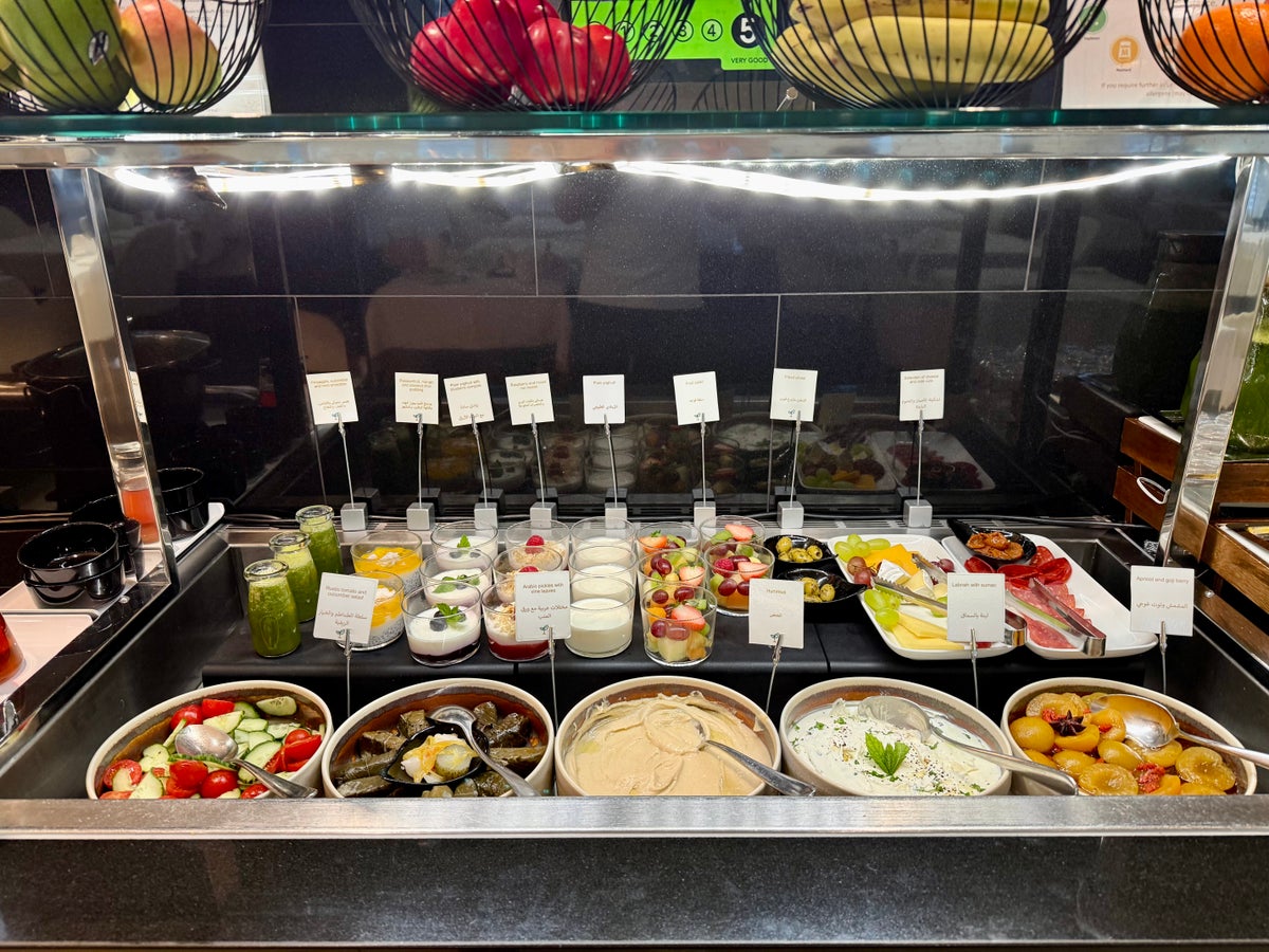 Etihad Business Class lounge at London Heathrow LHR Etihad Business Class lounge at London Heathrow LHR