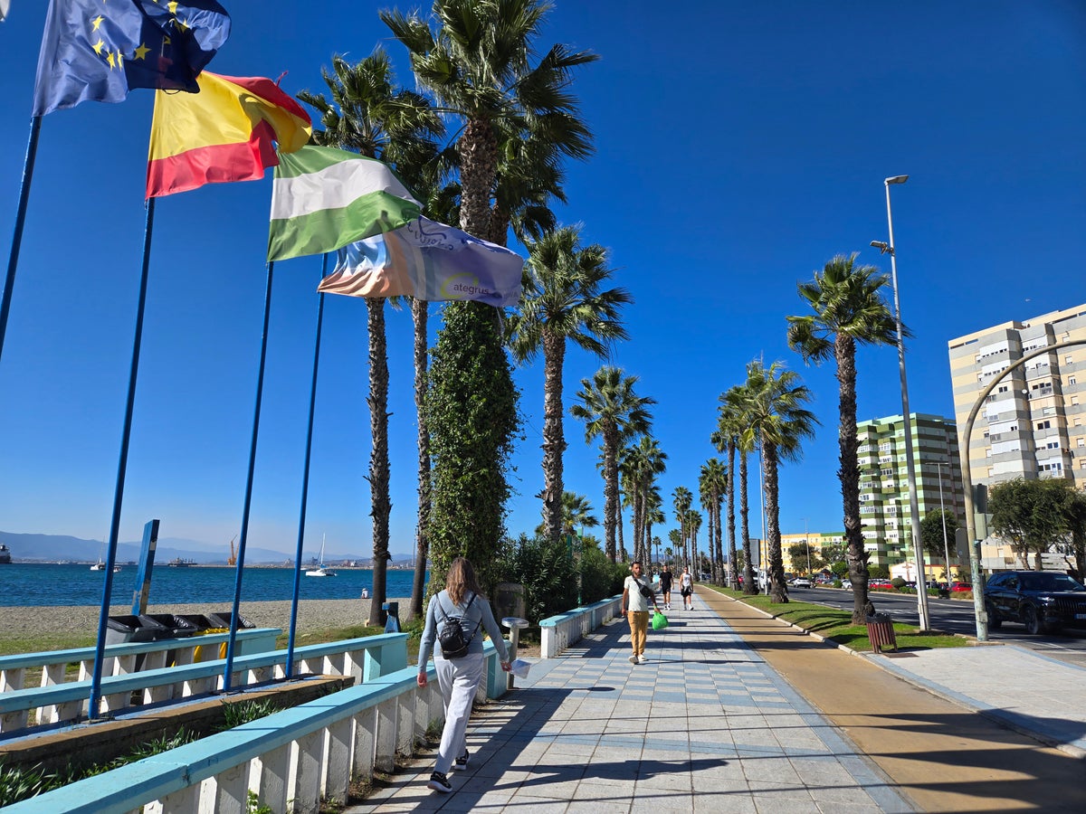 Gibraltar La Linea Promenade Gibraltar La Linea Promenade