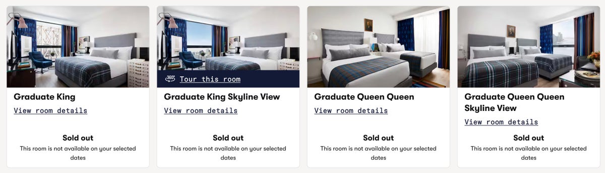 Graduate Hilton New York closed