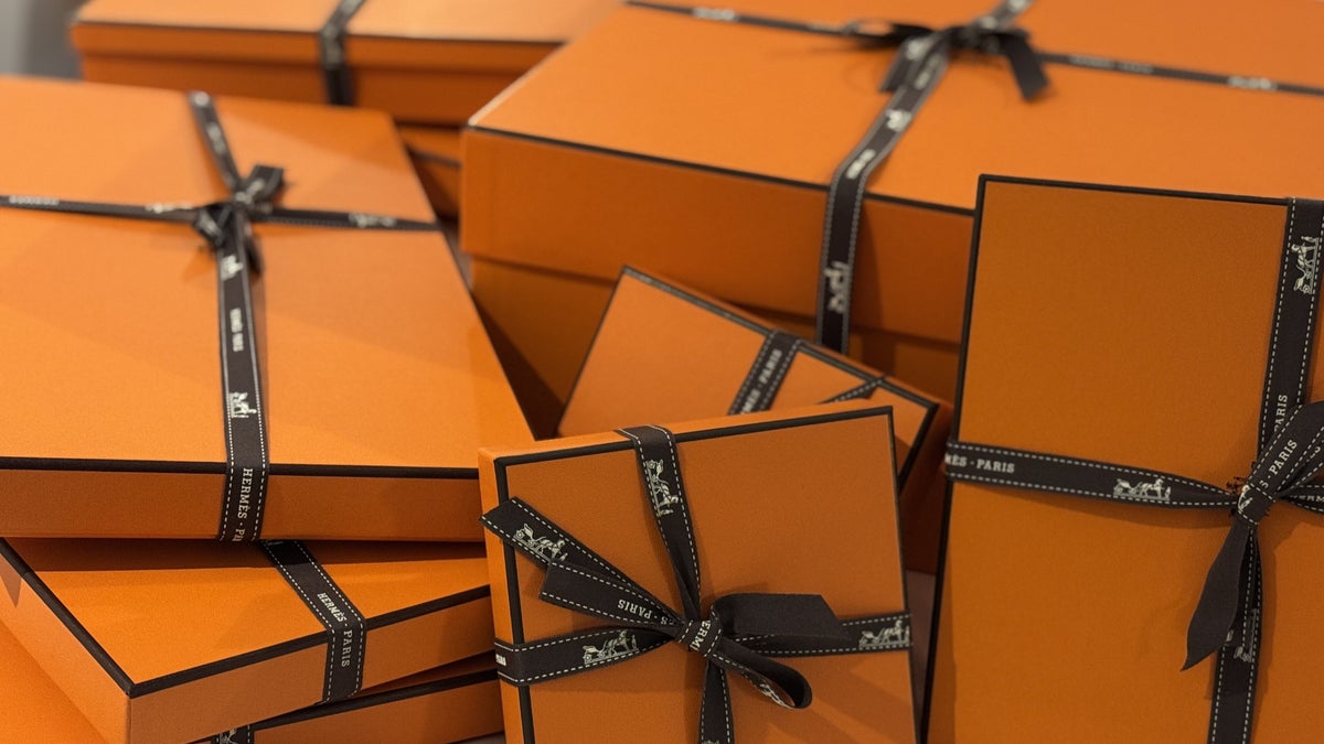 Hermes gift boxes