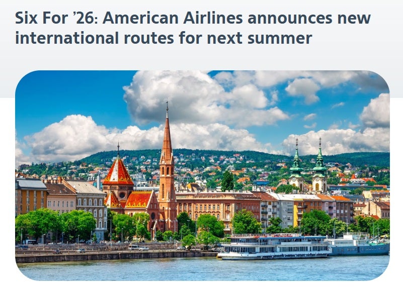 Inaugural Flights Announcement American Airlines Inaugural Flights Announcement American Airlines