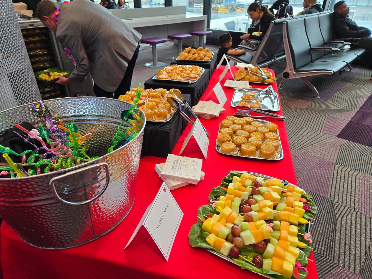 Inaugural Flights Destination Specific Food at Gate Inaugural Flights Destination Specific Food at Gate