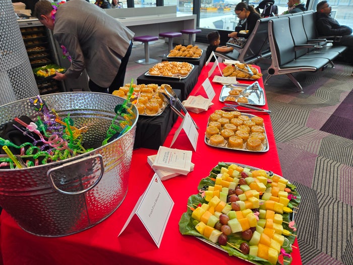 Inaugural Flights Destination Specific Food at Gate Inaugural Flights Destination Specific Food at Gate