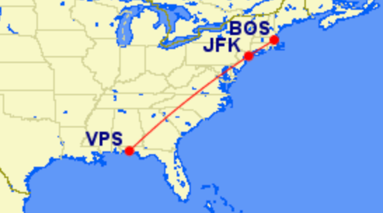 JetBlue new routes to Destin