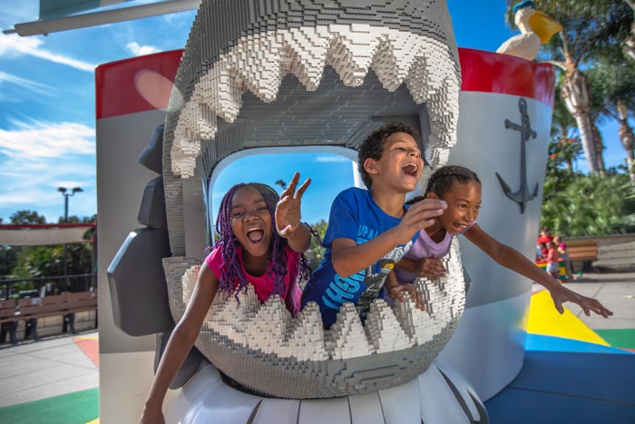 Kids at Legoland California