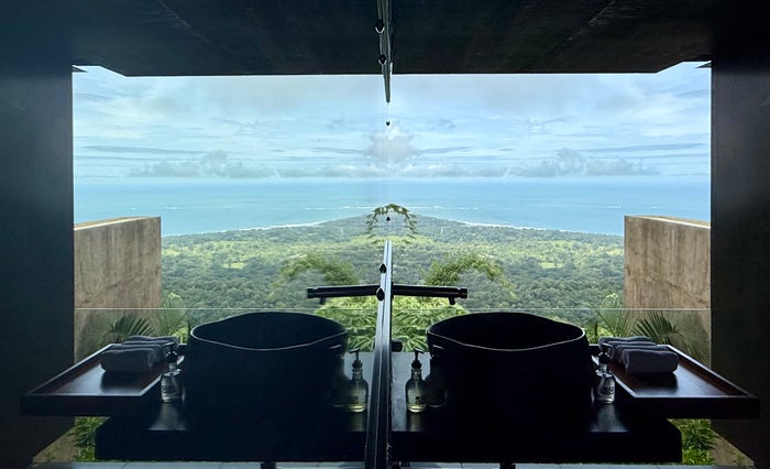 Kura Boutique Costa Rica bathroom view 
