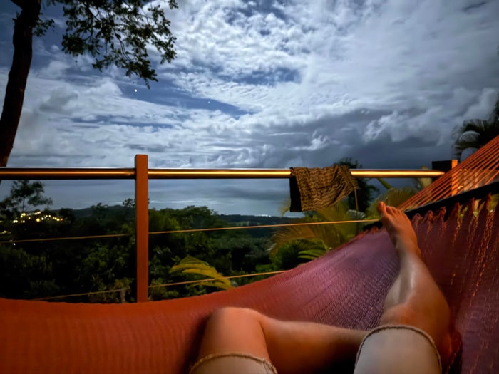 Kura Boutique Costa Rica suite hammock