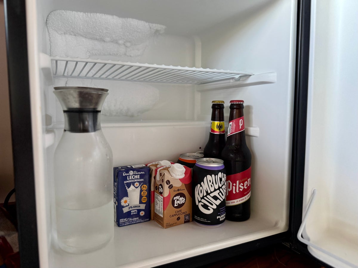 Kura Boutique Costa Rica suite mini fridge